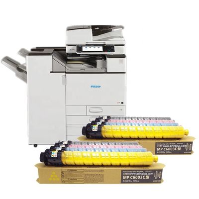 Ricoh Tonercartridge compatibel met Ricoh MPC4503 MPC5503 MPC6003 kopieerapparaten die consistente print- en tonerlevering leveren