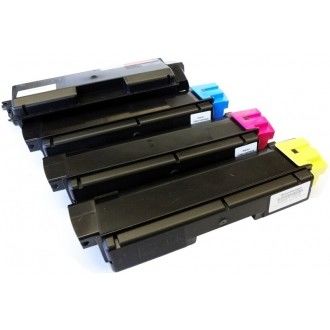Kyocera Toner Cartridge TK580 Vervanging voor Kyocera FS5105DN 5205DN Printer Hoge Paginaopbrengst Zwart Cyaan Magenta Geel