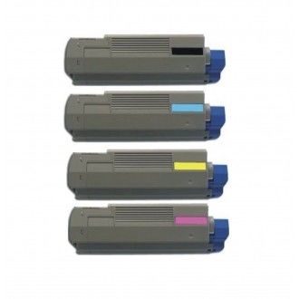 Professionele OKI Toner Cartridge voor OKIDATA C710 printer compatibel met OEM-modellen 43866108 7 6 en 5 in meerdere kleuren
