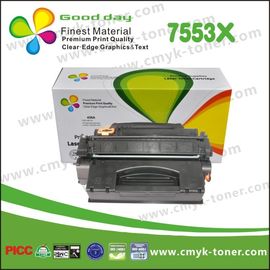 Professionele Zwarte Q7553X Toner van  Patroon met spaander/ja bulkverpakking